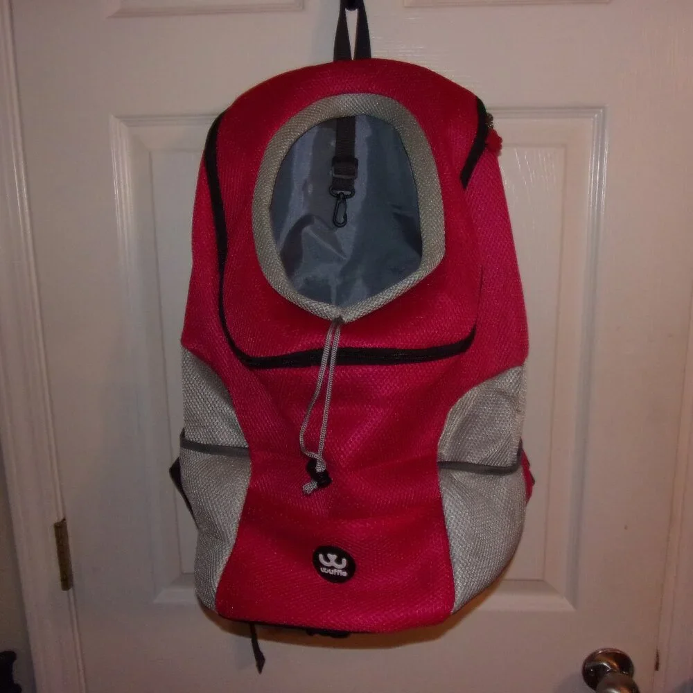 WUFFIE pet Carrier Backpack for Small Medium Large Dogs, Adjustable Breathable